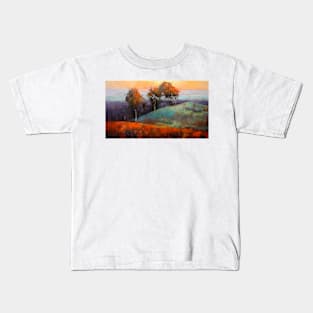 Rusty textured countryside autumn6 Kids T-Shirt